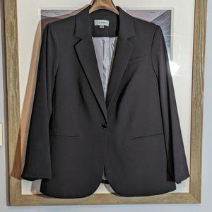 Calvin Klein women's blazer sport coat one button size 18W EUC